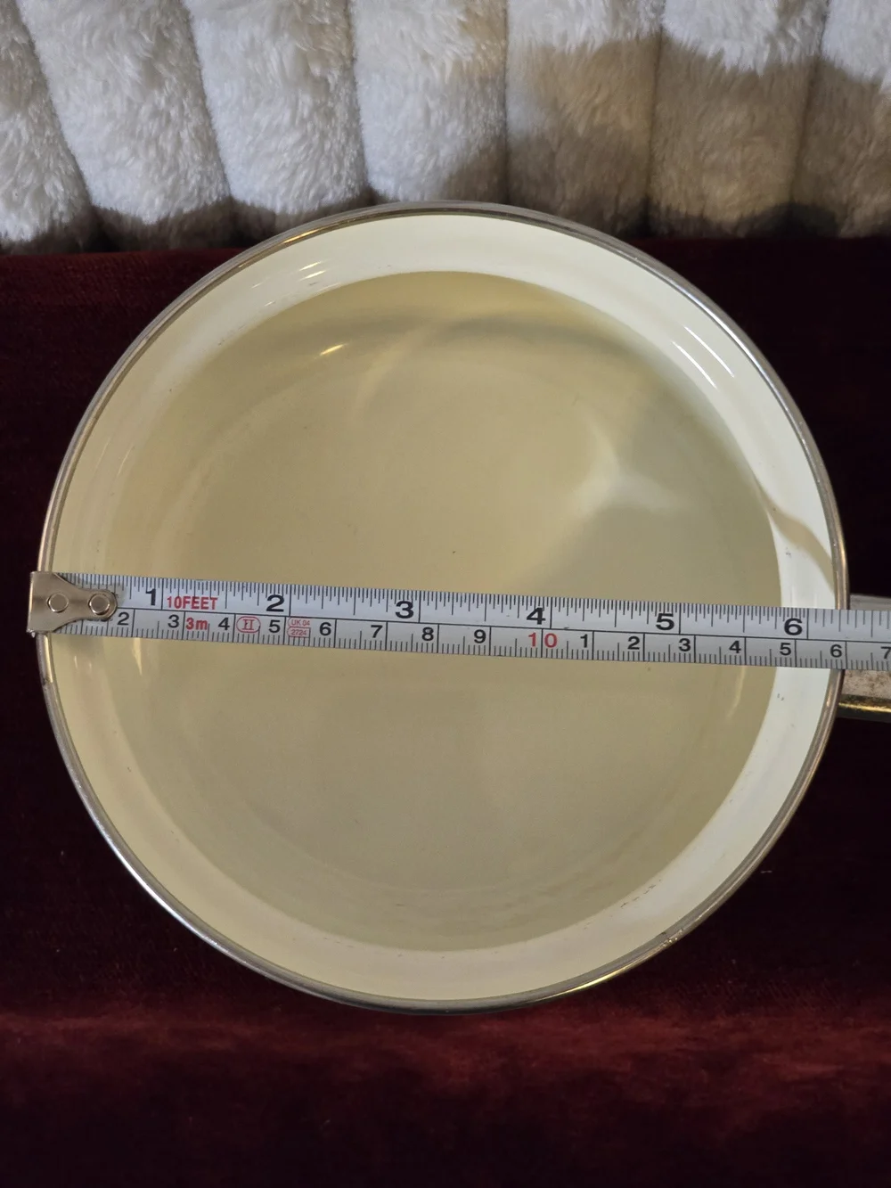 Vintage 1982 Sheffield Strawberries 'n Cream Enamel Saucepan 1 Qt